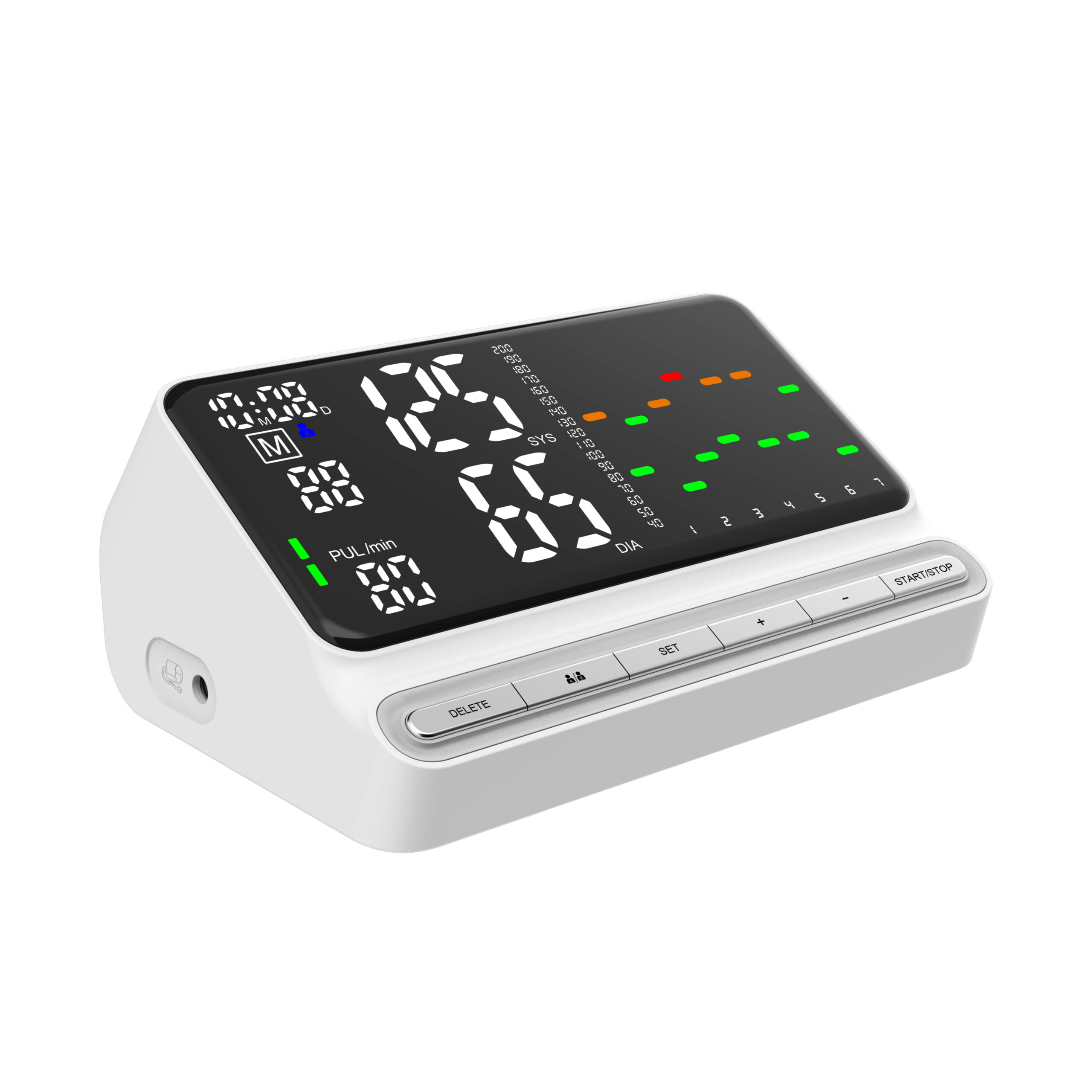 URION Blood Pressure Monitor Upper Arm Large LED Backlit Screen 1000 Sets