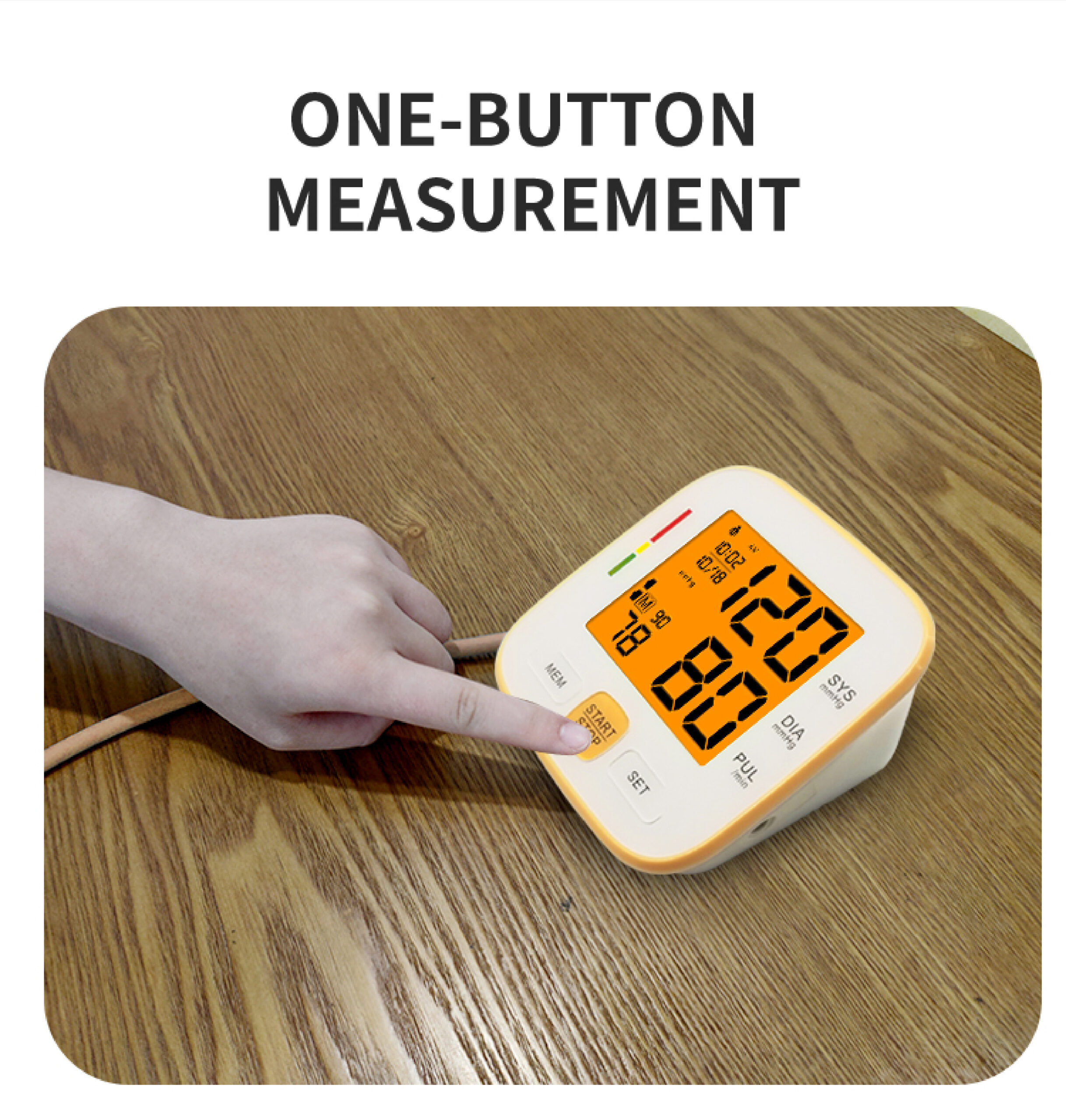 U82NH Blood Pressure Monitor Automatic Upper Arm Adjustable